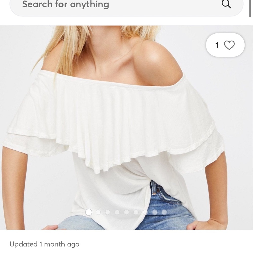 Free People Beach Pretty Lady Tee - Picture 5 of 5